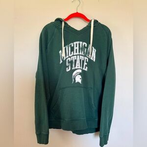 MSU hooded sweatshirt